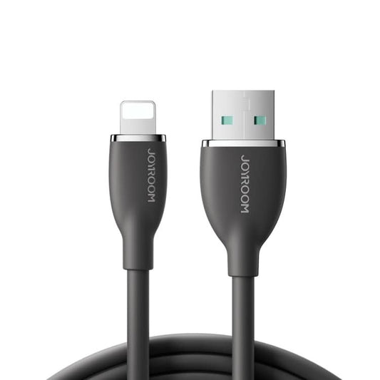 JOYROOM SA29-AL3 3A USB to 8 Pin Liquid Silicone Fast Charging Data Cable, Length: 1.2m