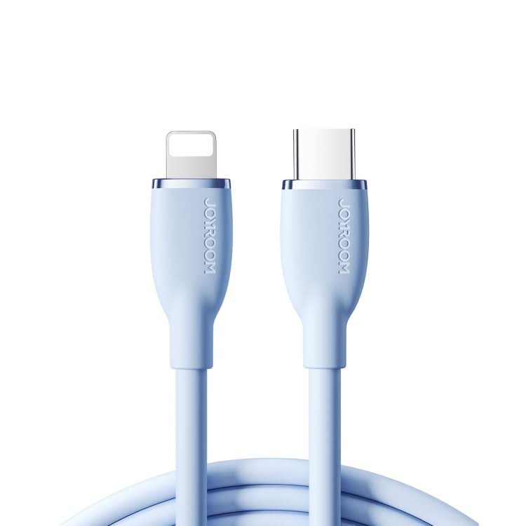 JOYROOM SA29-CL3 30W USB-C/Type-C to 8 Pin Liquid Silicone Fast Charging Data Cable, Length: 1.2m