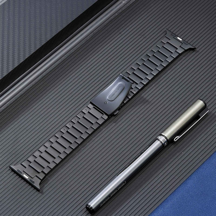 Flat Buckle Stainless Steel Watch Band, Series 1