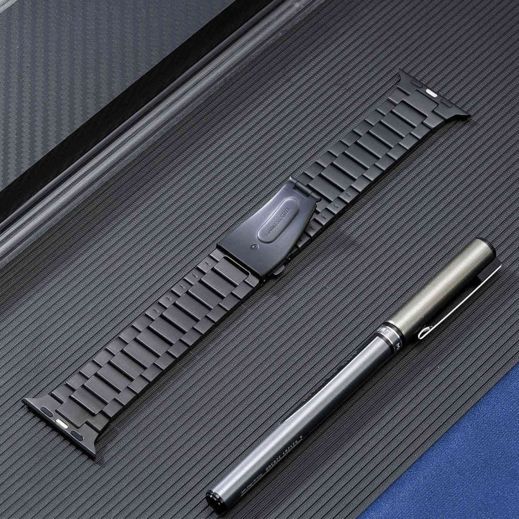 Flat Buckle Stainless Steel Watch Band, Series 2