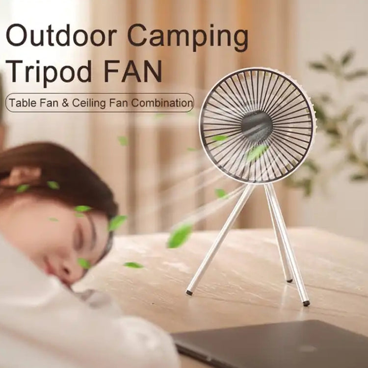 DQ213 4000mAh Outdoor Portable Camping Fan Tent Hanging Vertical Light Reluova