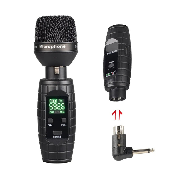 XTUGA U-95 Wireless XLR Transmitter and Receiver UHF Wireless Guitar Transmitter Receiver Reluova