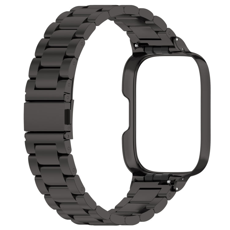 2 in 1 Three-bead Metal Watch Band with Watch Frame-Reluova