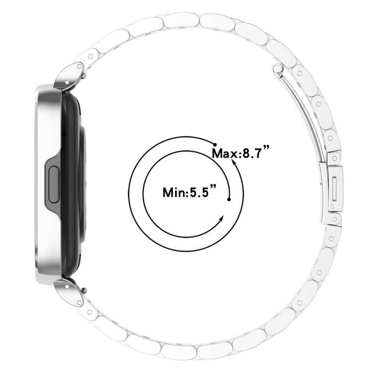 2 in 1 Three-bead Metal Watch Band with Watch Frame-Reluova