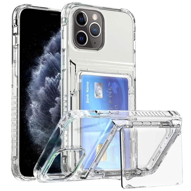 Crystal Clear Flip Card Slot Phone Case, Series 1