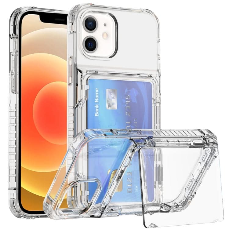 Crystal Clear Flip Card Slot Phone Case, Series 1