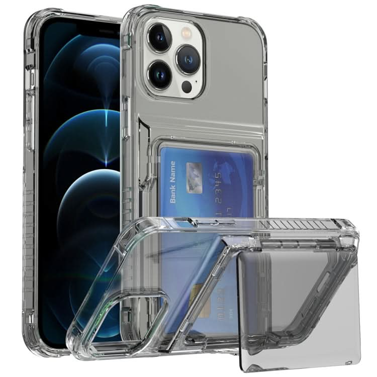 Crystal Clear Flip Card Slot Phone Case, Series 1