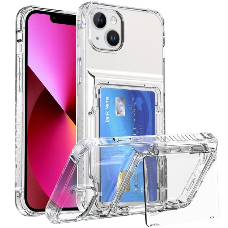 Crystal Clear Flip Card Slot Phone Case, Series 2