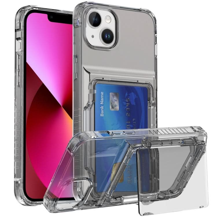 Crystal Clear Flip Card Slot Phone Case, Series 2