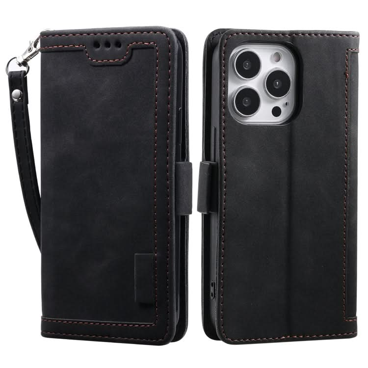 Retro Splicing Horizontal Flip Leather Phone Case, Series 2