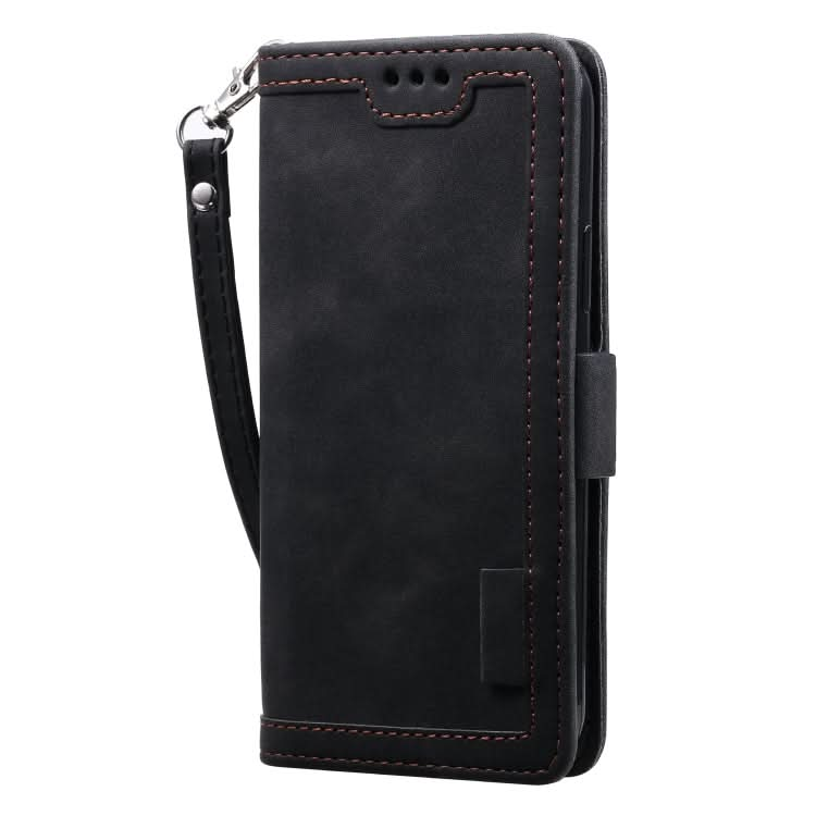 Retro Splicing Horizontal Flip Leather Phone Case, Series 1