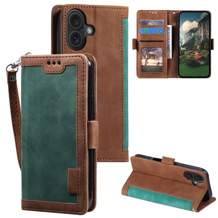 Retro Splicing Horizontal Flip Leather Phone Case, Series 1