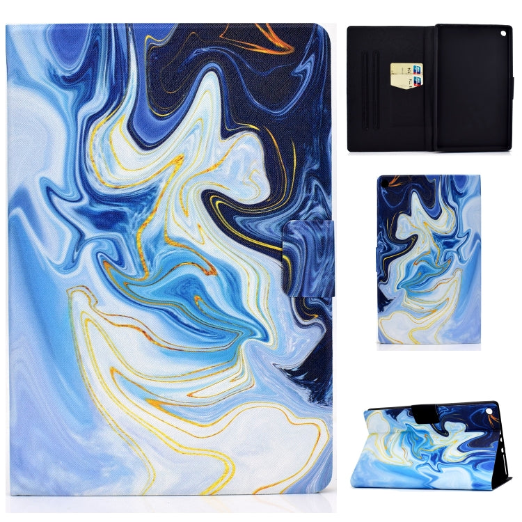 Voltage Painted Pattern Tablet PC Protective Leather Case with Bracket & Card Slot & Sleep / Wake-up & Anti-skid Strip My Store