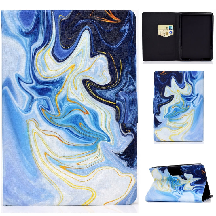 Voltage Painted Pattern Tablet PC Protective Leather Case with Bracket & Card Slot & Sleep / Wake-up