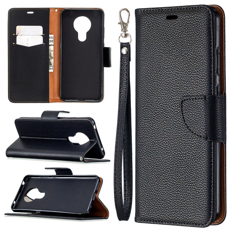 Litchi Texture Pure Color Horizontal Flip Leather Case with Holder & Card Slots & Wallet & Lanyard My Store