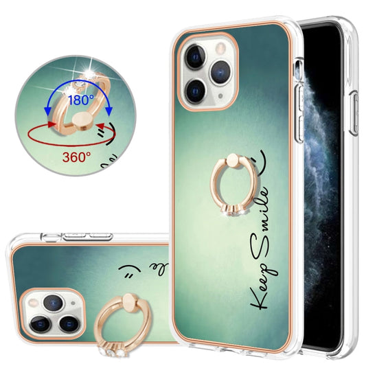 Electroplating Dual-side IMD Phone Case with Ring Holder, Series 3