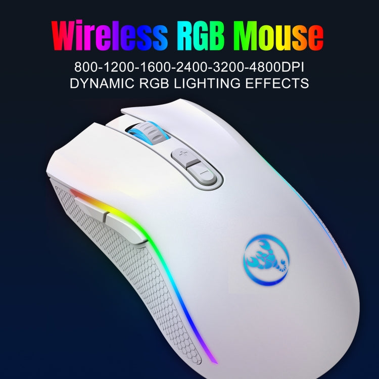 HXSJ L96 2.4G Wireless RGB Backlit Keyboard and Mouse Set 104 Pudding Key Caps + 4800DPI Mouse My Store