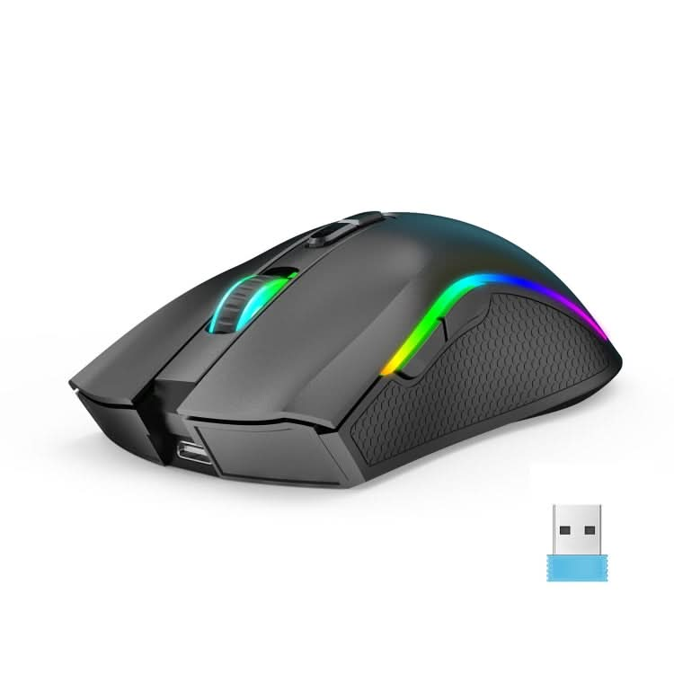 HXSJ T69 4800DPI RGB 2.4GHz Wireless Mouse My Store