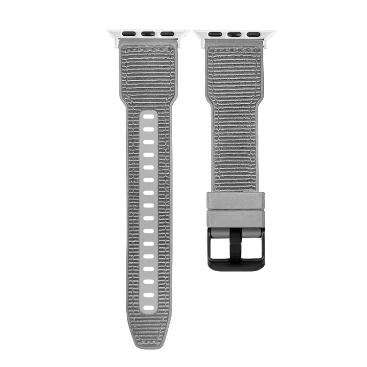 Hybrid Braid Nylon Silicone Watch Band, Series 3