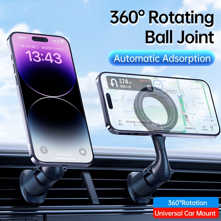 ROCK RPH1000 Car Air Vent Rotating Magnetic Ring Phone Mount ÎҵÄÉ̵ê