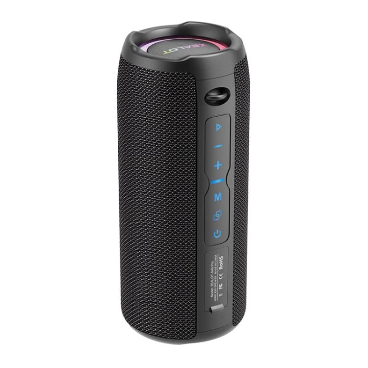 Zealot S49 Pro 20W Outdoor Portable Wireless Bluetooth Speaker with RGB Light