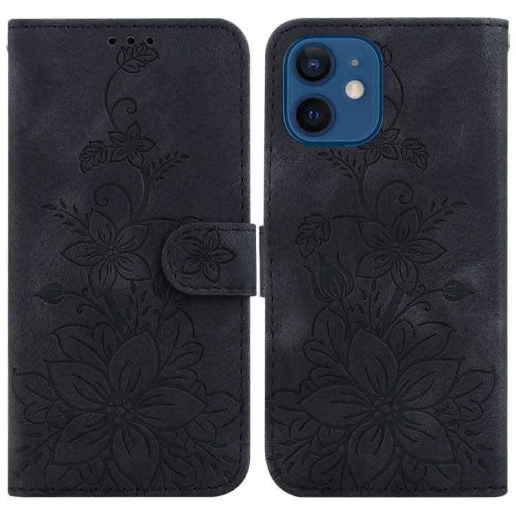 Lily Embossed Leather Phone Case, Series 4