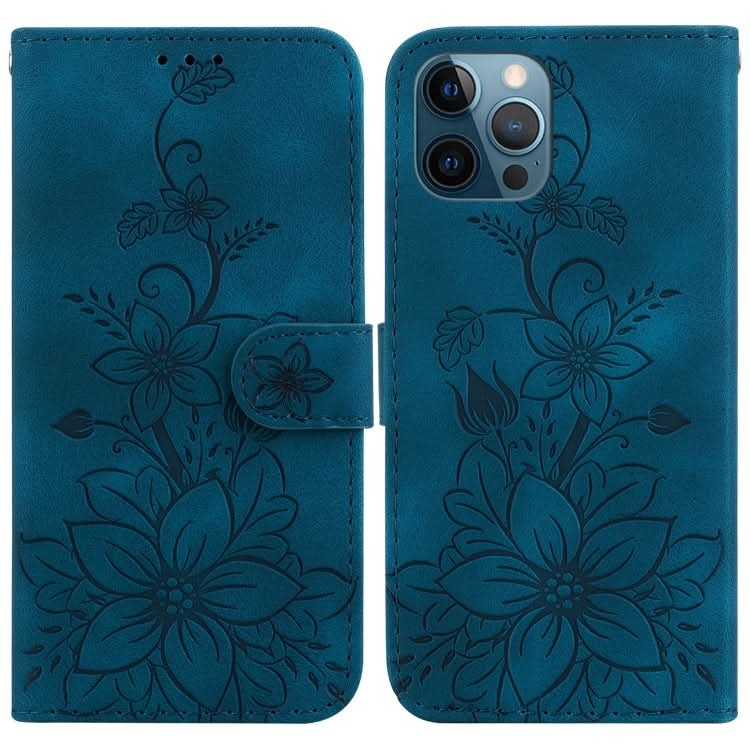 Lily Embossed Leather Phone Case, Series 3