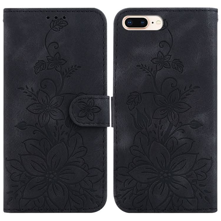 Lily Embossed Leather Phone Case, Series 1