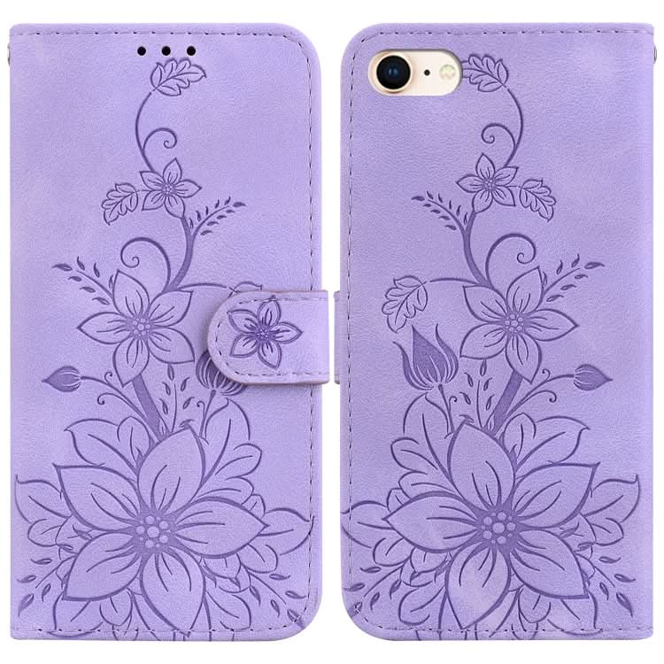 Lily Embossed Leather Phone Case, Series 5