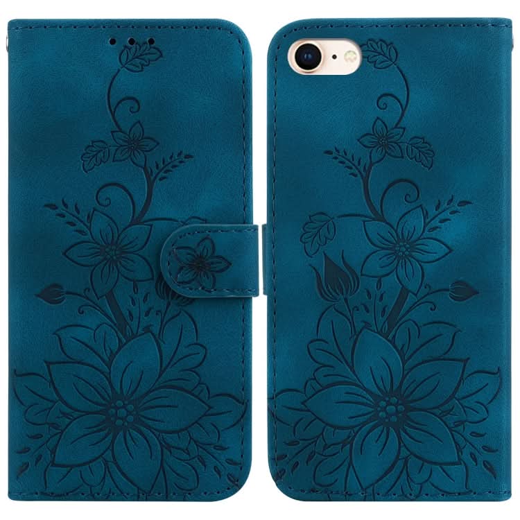 Lily Embossed Leather Phone Case, Series 5