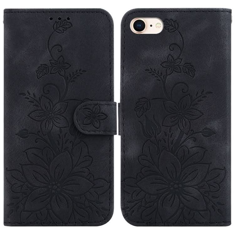 Lily Embossed Leather Phone Case, Series 5