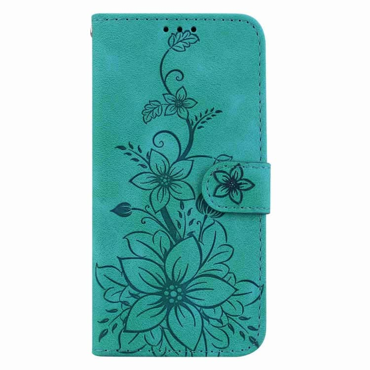 Lily Embossed Leather Phone Case, Series 1