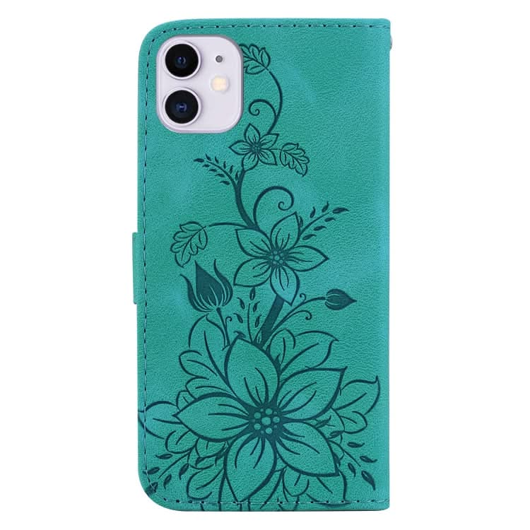 Lily Embossed Leather Phone Case, Series 1