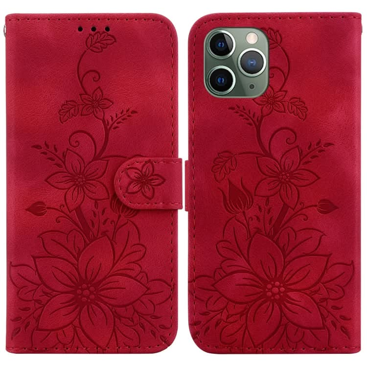 Lily Embossed Leather Phone Case, Series 4