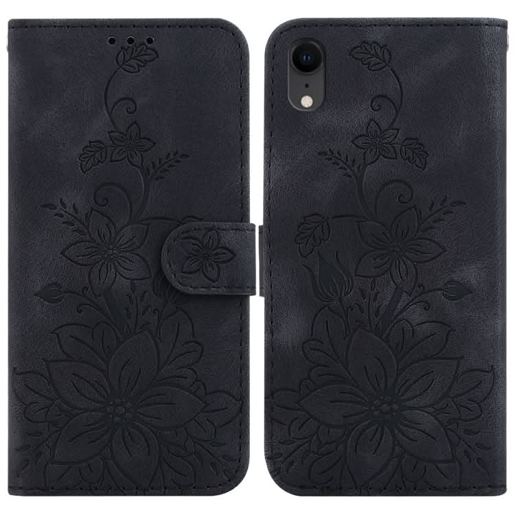 Lily Embossed Leather Phone Case, Series 1