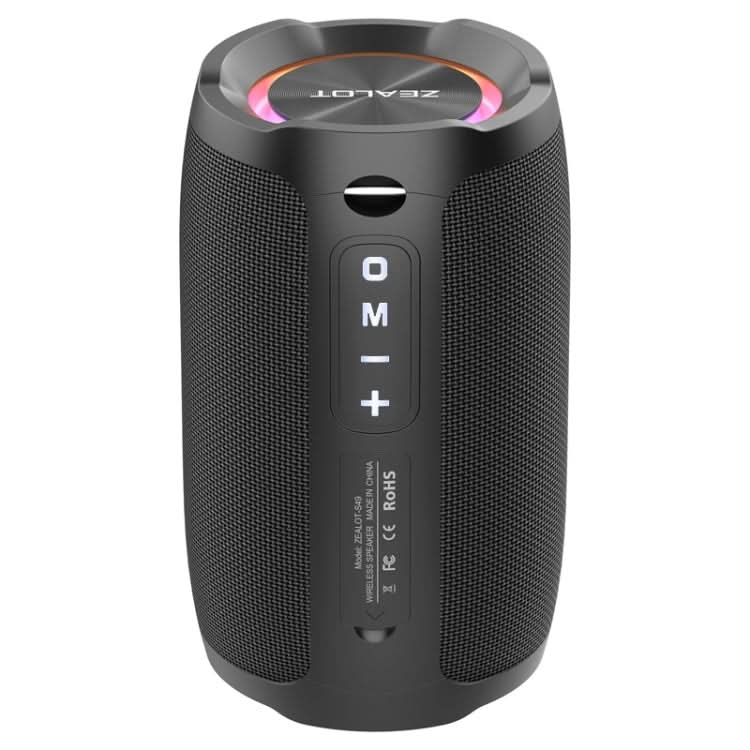 Zealot S49 Outdoor Portable Wireless Bluetooth Speaker with RGB Light