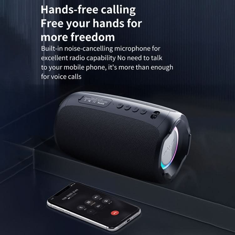 Zealot S61 IPX6 Waterproof Portable Wireless Bluetooth Speaker