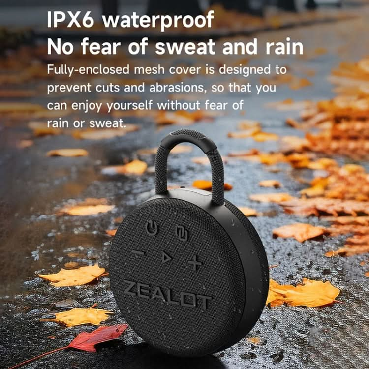 Zealot S77 IPX7 Waterproof Portable Wireless Bluetooth Speaker