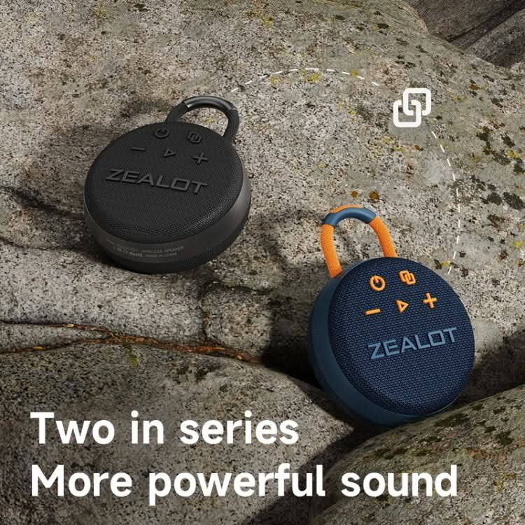 Zealot S77 IPX7 Waterproof Portable Wireless Bluetooth Speaker