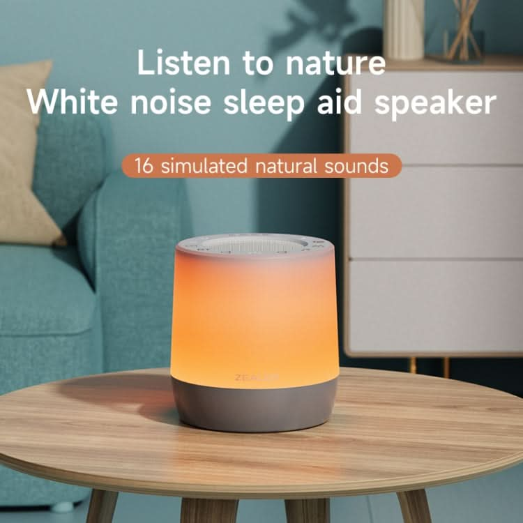 Zealot Z6 3 in 1 White Noise Sleep Aid Bluetooth Speaker with Night Light Function