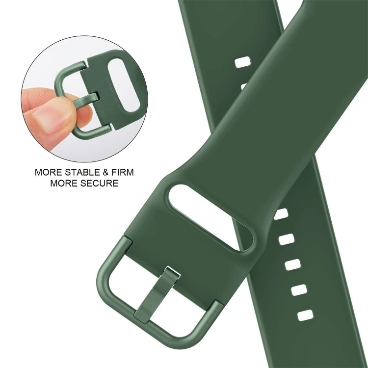 Pin Buckle Silicone Watch Band, Series 23