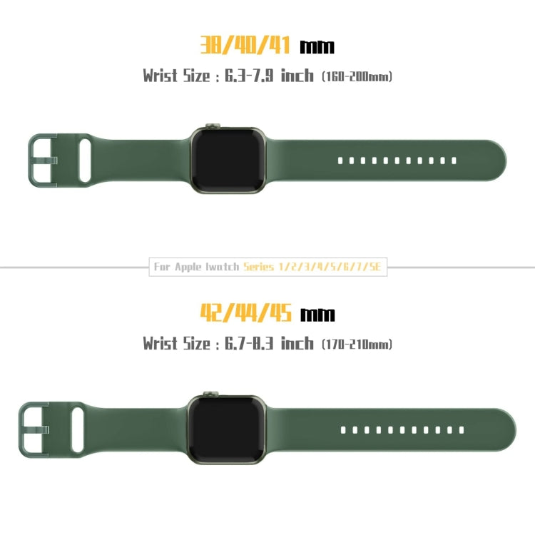 Pin Buckle Silicone Watch Band, Series 5