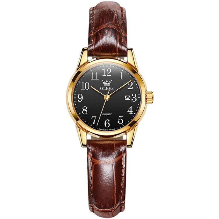 OLEVS 5566 Women Simple Single Calendar Waterproof Quartz Watch Reluova