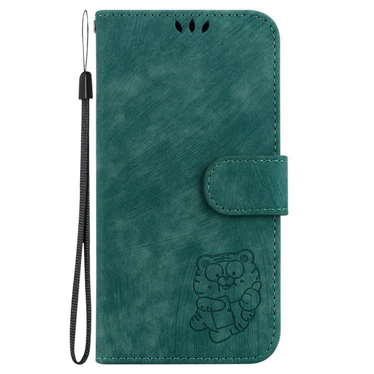 Little Tiger Embossed Leather Phone Case, Series 5