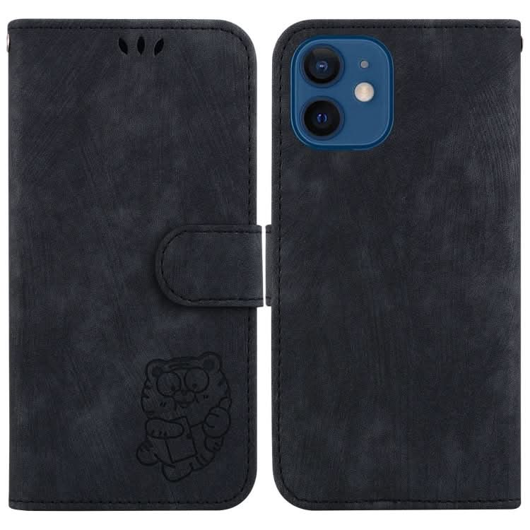 Little Tiger Embossed Leather Phone Case, Series 4