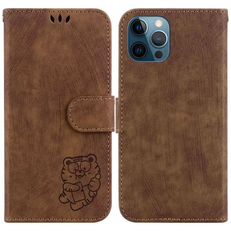 Little Tiger Embossed Leather Phone Case, Series 3