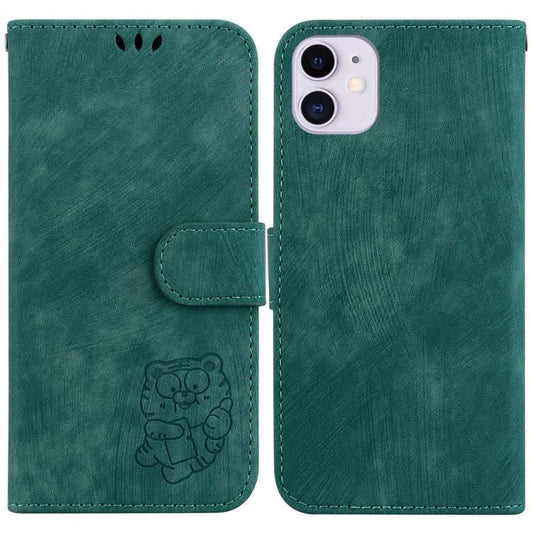 Little Tiger Embossed Leather Phone Case, Series 1