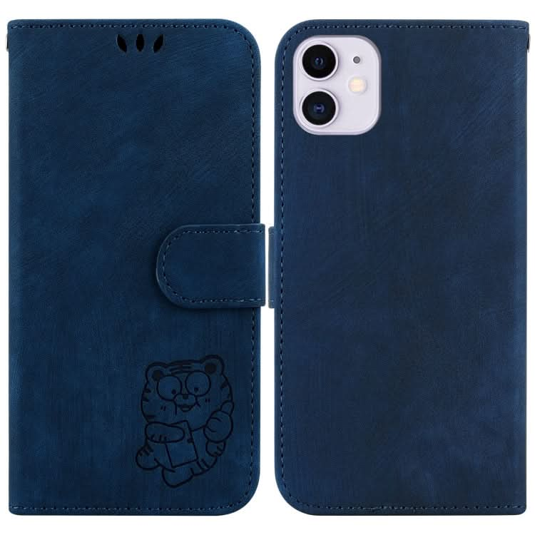 Little Tiger Embossed Leather Phone Case, Series 1