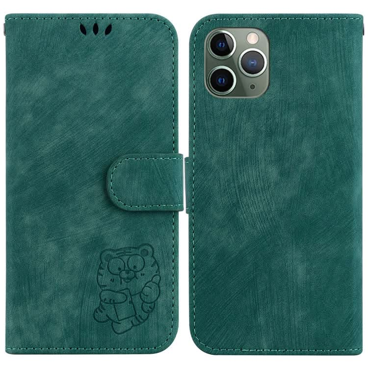 Little Tiger Embossed Leather Phone Case, Series 4