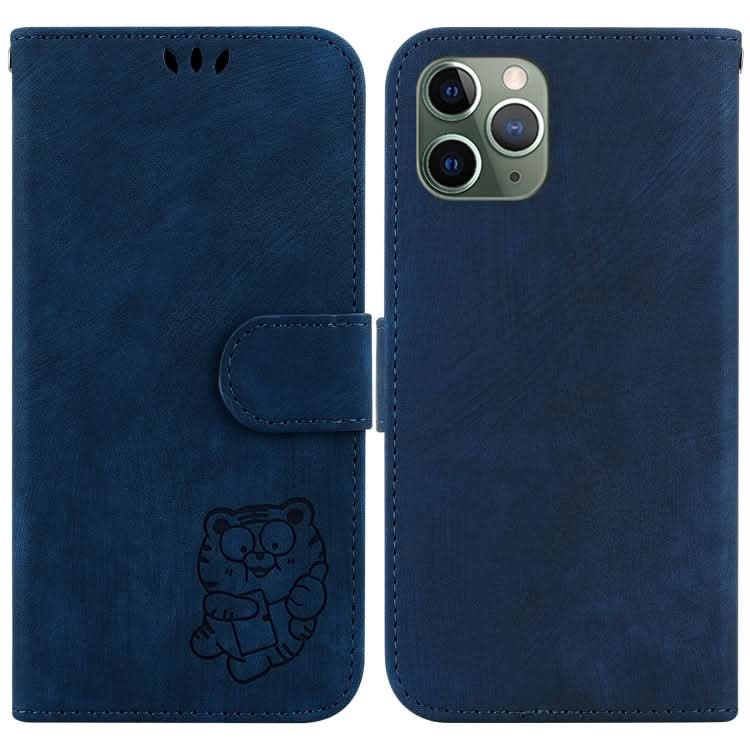 Little Tiger Embossed Leather Phone Case, Series 4